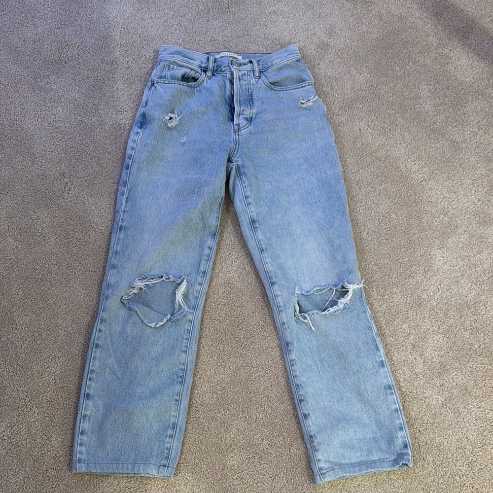 PacSun Distressed Light Blue Jeans
